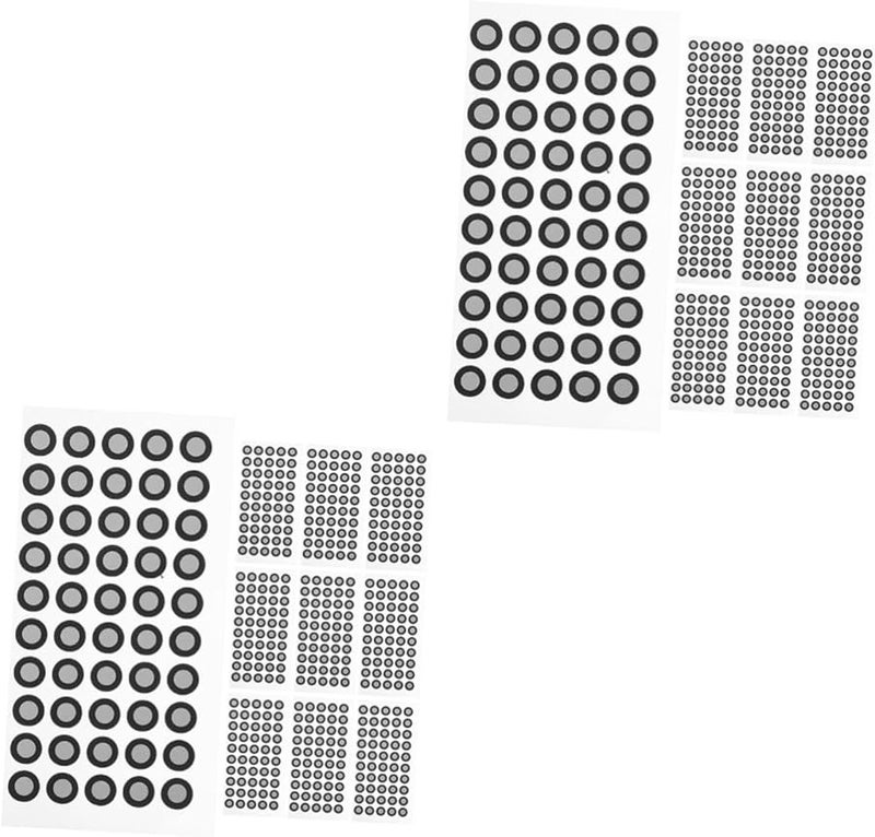 20 ورقة نقاط علامة عاكسة عالية الوضوح للمسح ثلاثي الأبعاد الدقيق - Image 2
